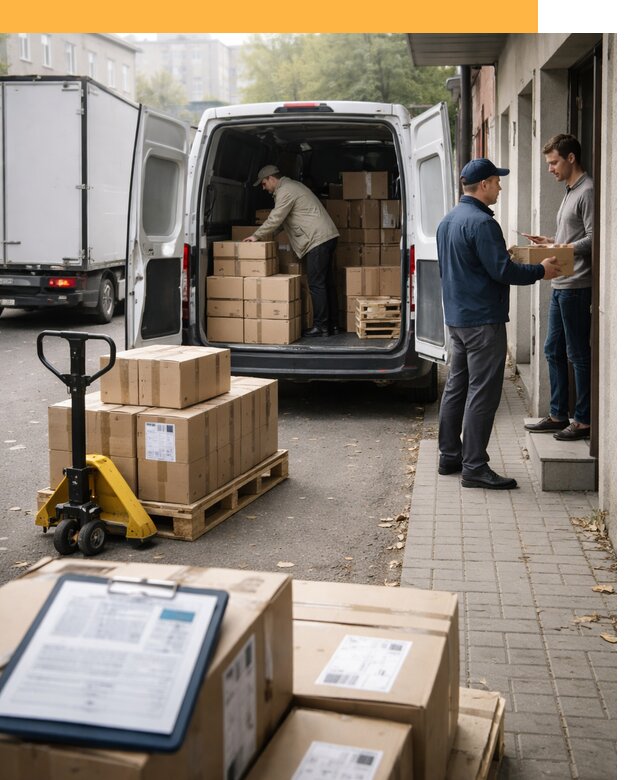 Доставка грузов от двери до двери с таможней от 45617 руб.
