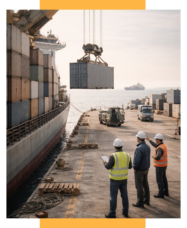 Морские перевозки грузов по миру от 45617 р. | СетСервис-Кнк