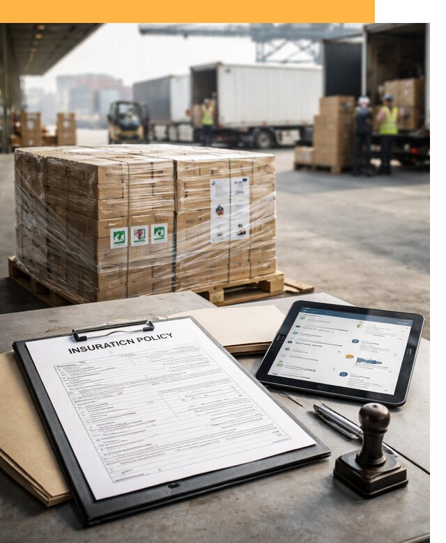 Страхование международных грузов от 3548 руб, полная защита