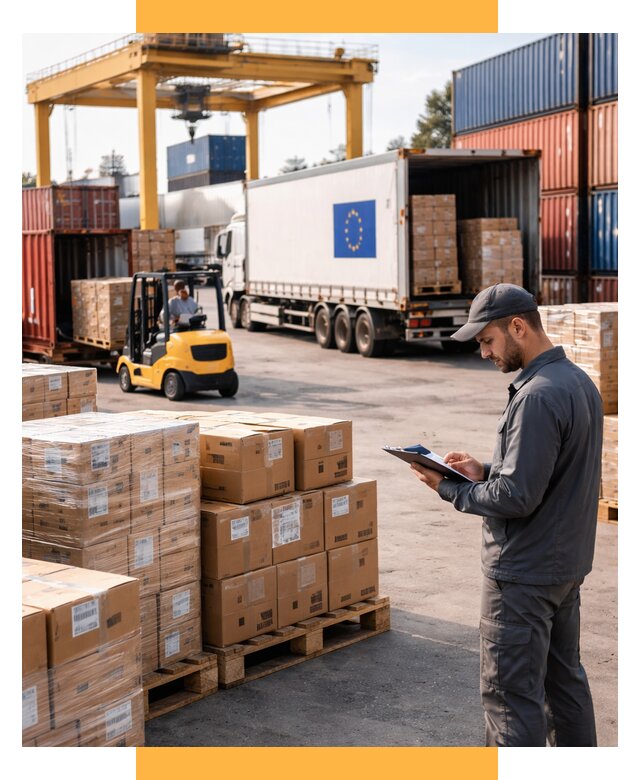 Доставка грузов из Европы от 12164 р., логистика СетСервис-Кнк