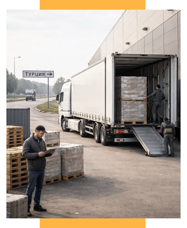 Автоперевозки и доставка фурой из Турции от 121644 р. | СетСервис-Кнк