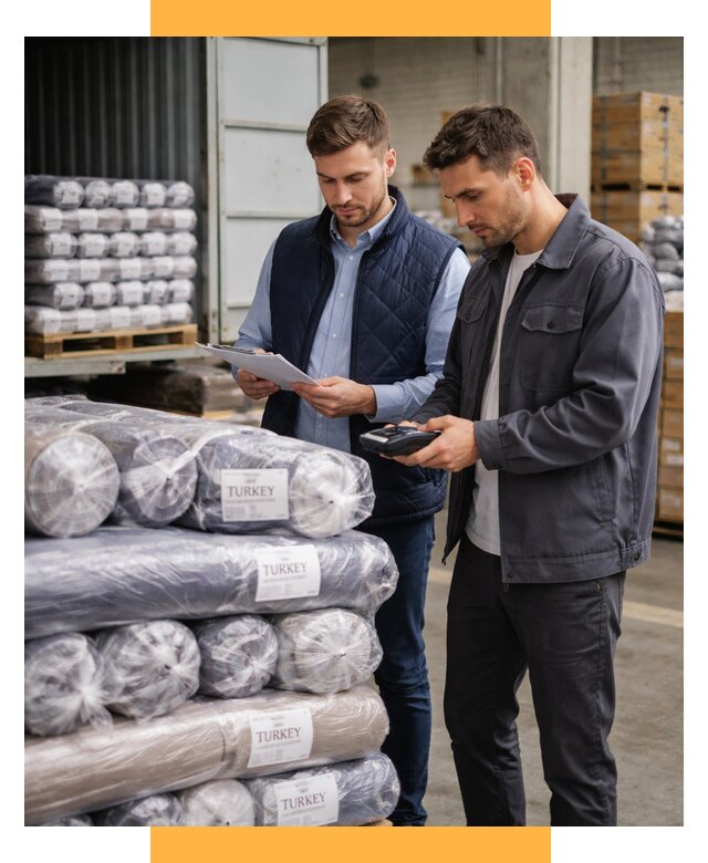 Доставка текстиля из Турции от 45617 р. под ключ, СетСервис-Кнк