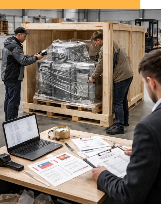 Доставка промышленного оборудования из США от 65891 руб