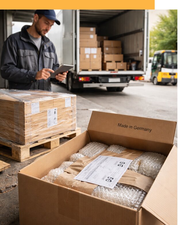 Доставка грузов из Германии от 45617 руб с таможенным оформлением