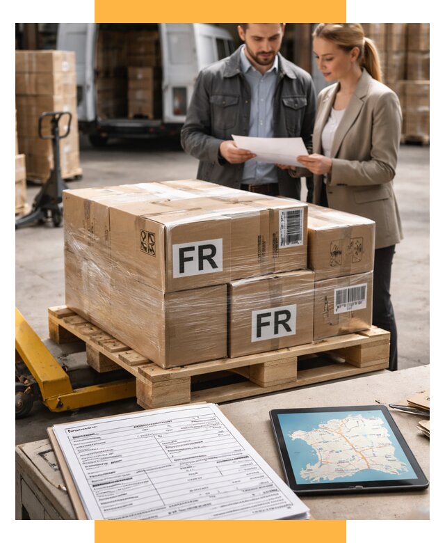 Доставка грузов в Францию от 25343 р., логистика СетСервис-Кнк