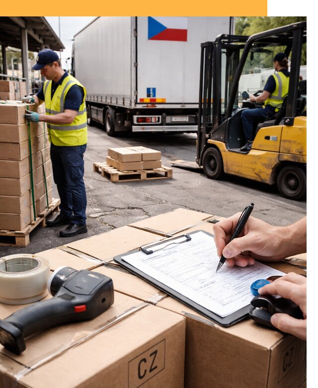 Доставка грузов в Чехию от 35480 руб, международные перевозки