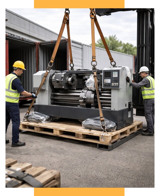 Перевозка станков и таможня от 60822 р. | СетСервис-Кнк логистика