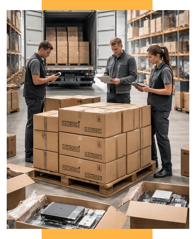 Перевозка электроники и таможня под ключ от 12671 р. | СетСервис-Кнк