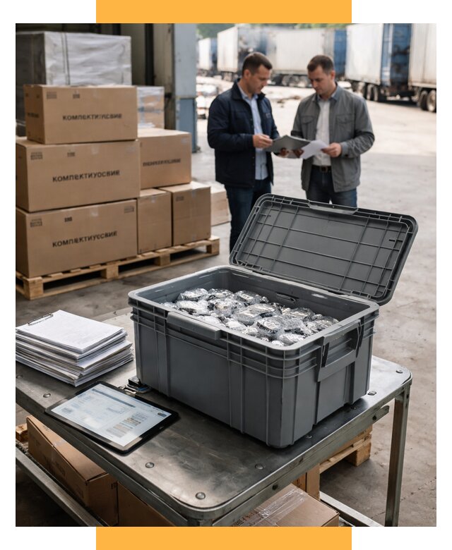 Перевозка комплектующих из Китая от 6589 р. | СетСервис-Кнк