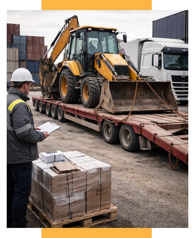 Международная перевозка спецтехники от 45617 р., СетСервис-Кнк