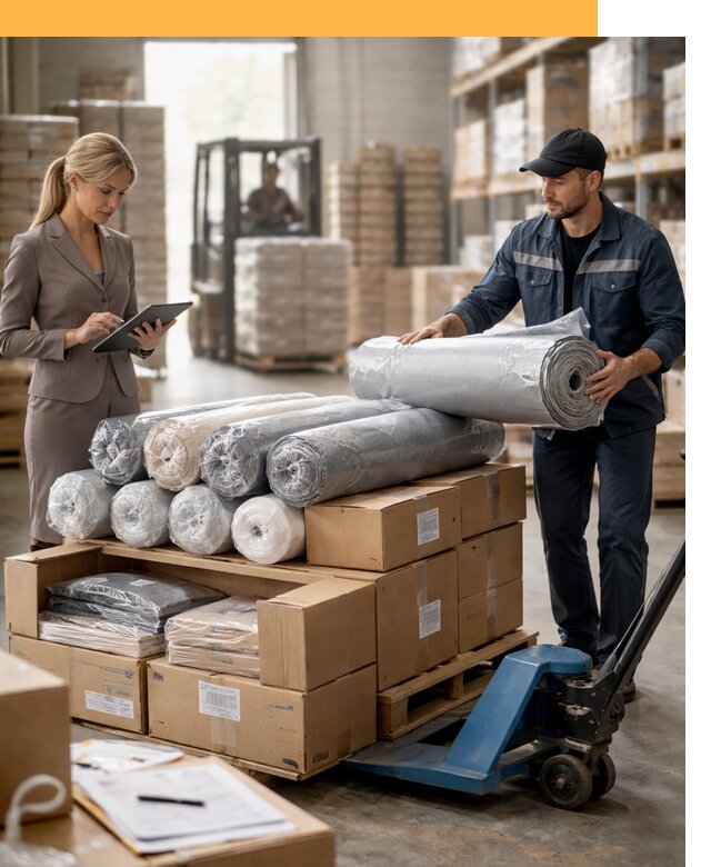 Перевозка текстиля по миру от 15206 руб. с таможней и страхованием