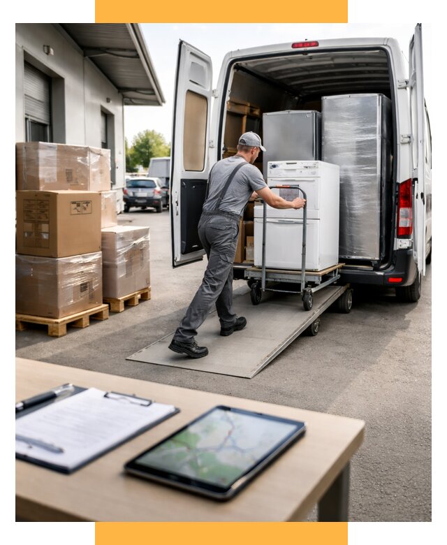 Перевозка бытовой техники от 6589 р. - логистика СетСервис-Кнк