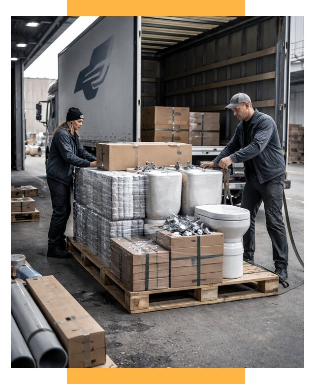 Перевозка сантехники под ключ от 1825 р. | СетСервис-Кнк