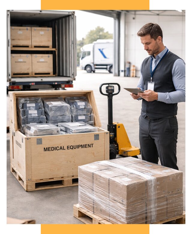 Перевозка медицинского оборудования от 15206 р. в СетСервис-Кнк