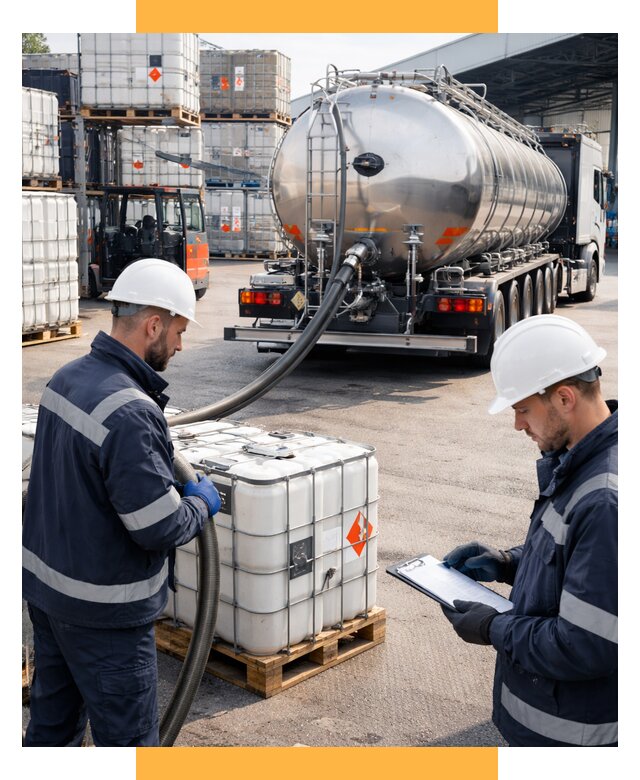 Перевозка химического сырья от 8616 р. Логистика СетСервис-Кнк