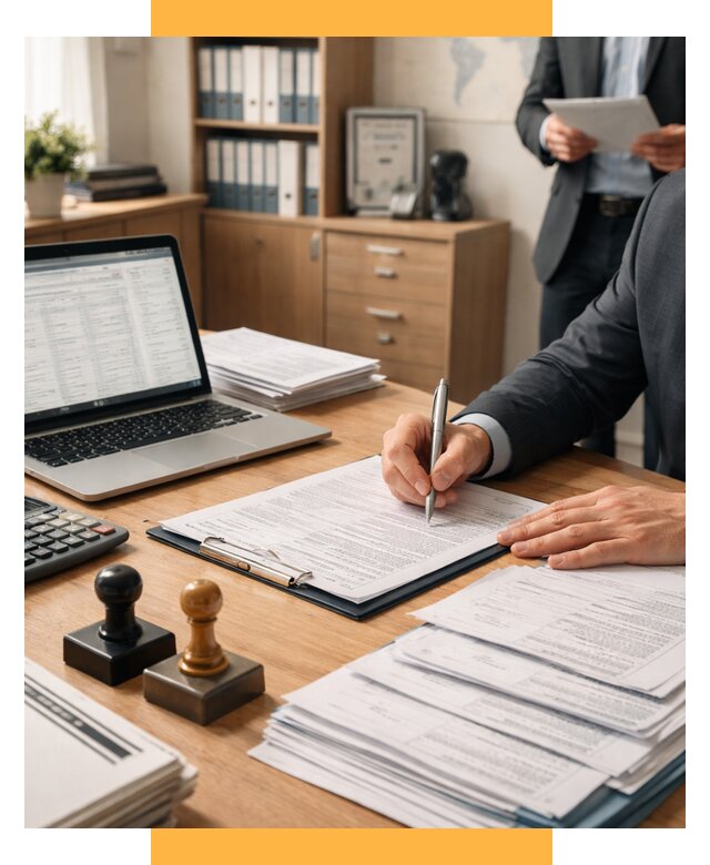 Услуги таможенного брокера под ключ от 8616 р. | СетСервис-Кнк