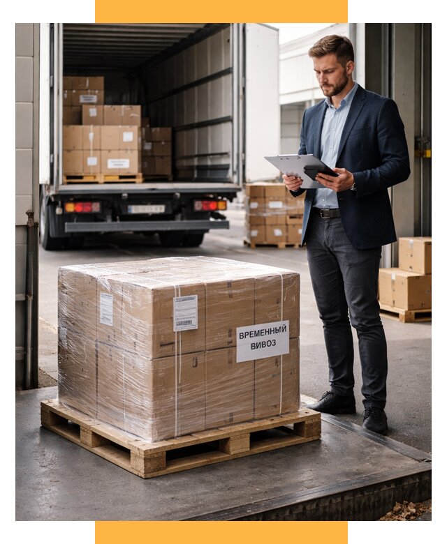 Временный вывоз товаров под ключ от 8110 р. | СетСервис-Кнк