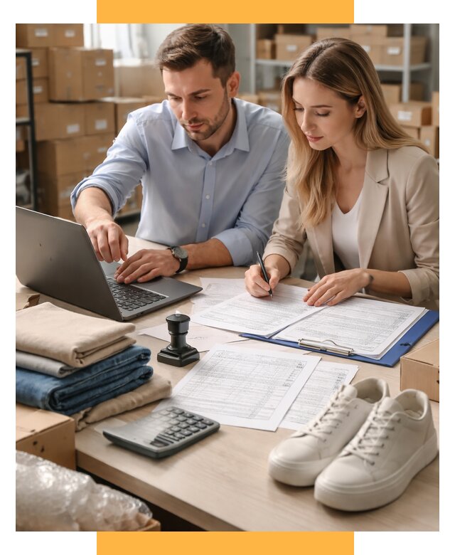 Таможенное оформление одежды и обуви от 6589 р. | СетСервис-Кнк