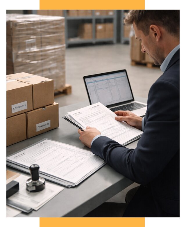 Таможенное оформление косметики под ключ от 7603 р. | СетСервис-Кнк