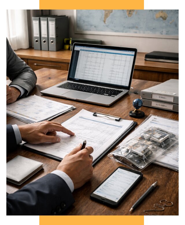 Проверка поставщика за рубежом от 8616 р. | СетСервис-Кнк аудит