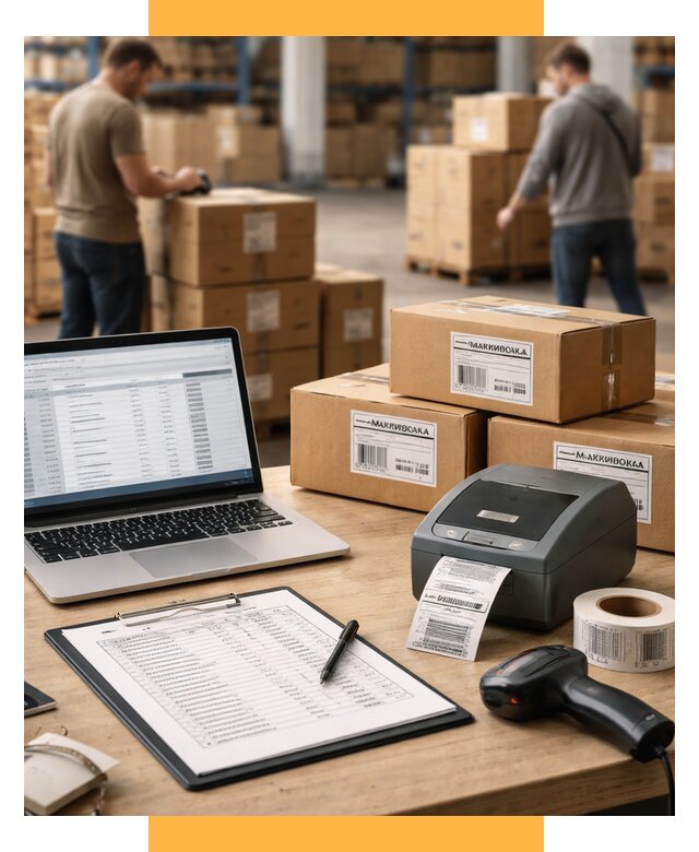 Маркировка импортных товаров от 4562 р. под ключ, СетСервис-Кнк